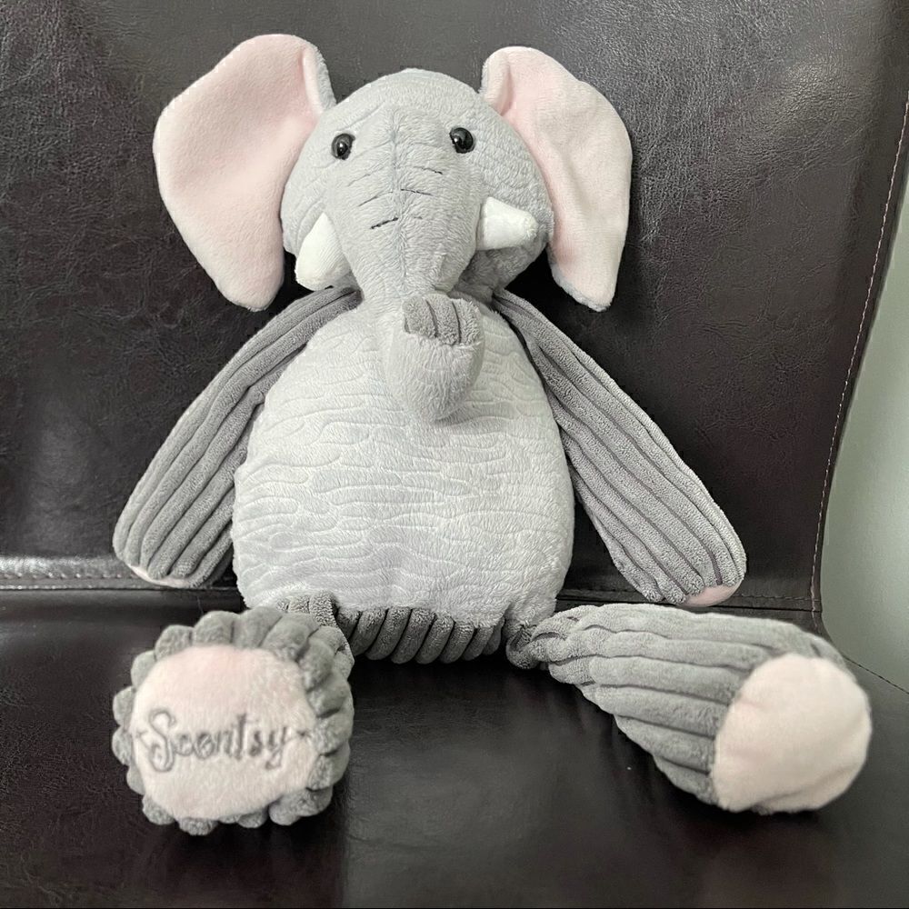 Scentsy Buddy Ollie The Elephant Plush Full Size 16" Retired B2 Retired 15